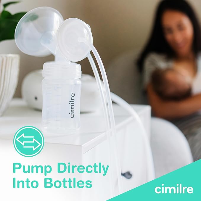 Cimilre 32MM Breast Milk Collection Kit, Double Pumping Breast Milk Collector - Image 4