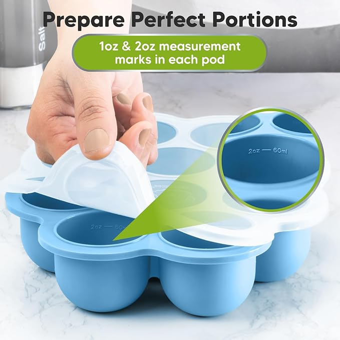 KeaBabies Silicone Food Freezer Trays - Image 6