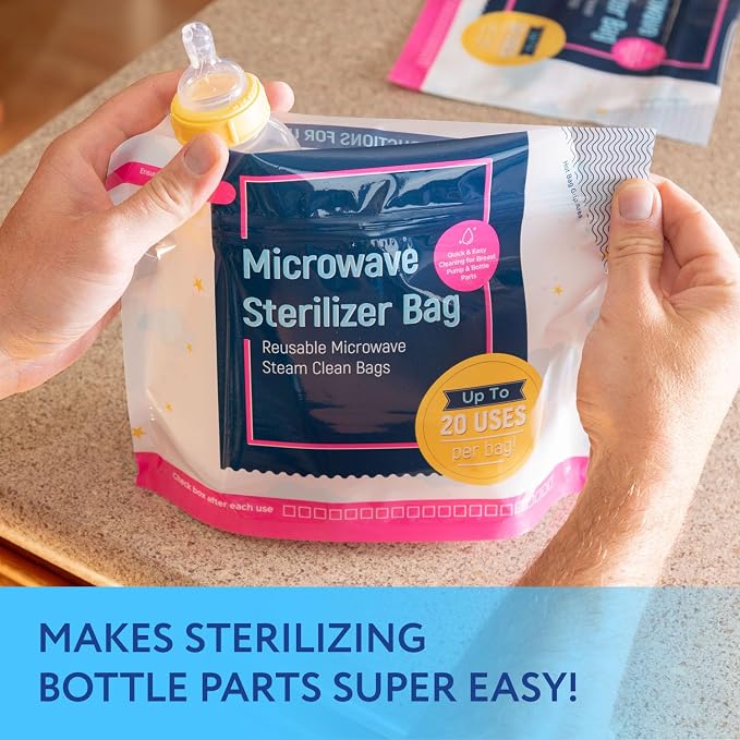 Impresa Microwave Baby Bottle Steam Bags - Image 2