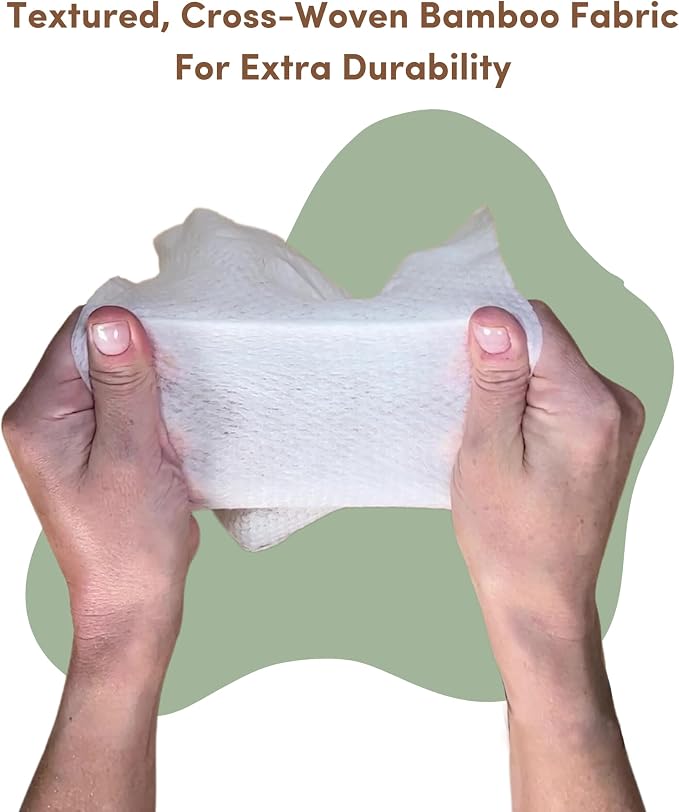 Terra Bamboo Dry Baby Wipes: Biodegradable Bamboo Fiber Wipes, Sensitive Skin - Image 3
