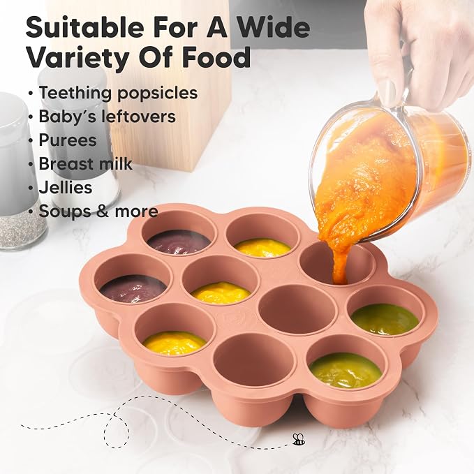 KeaBabies Silicone Food Freezer Trays - Image 7
