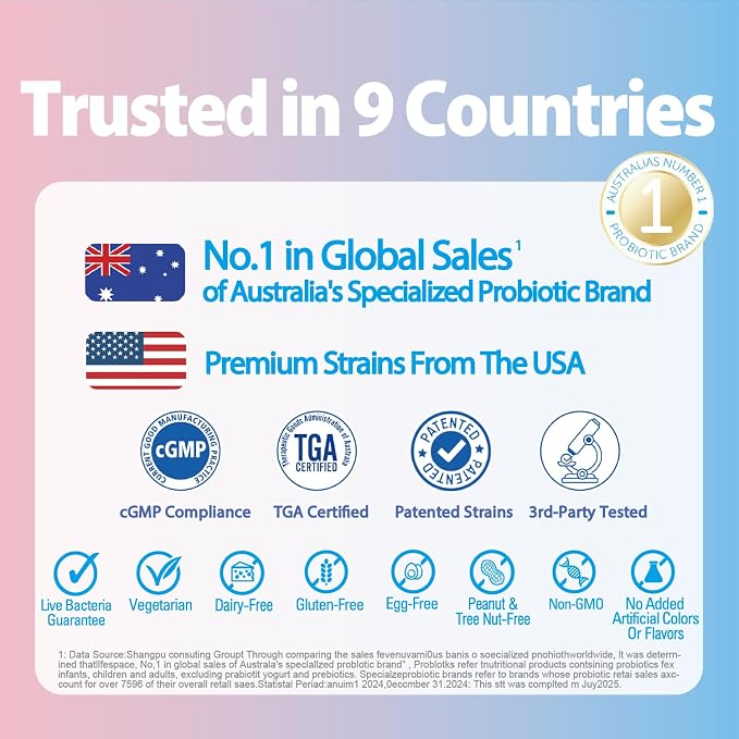 Life-Space Probiotic for Pregnancy & Breastfeeding, 3 in 1 Probiotic for Women - Image 9
