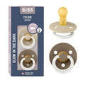 BIBS Pacifiers Colour Collection | Natural Rubber Baby Pacifier | Set of 2 by BIBS
