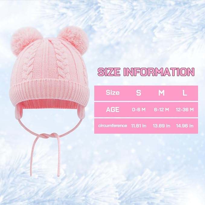 Duoyeree Toddler Winter Hat - Image 6