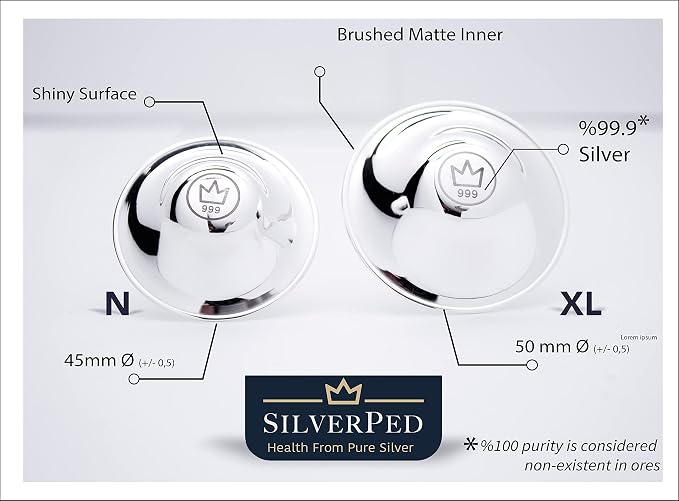 100% Silver Nipple Shield, Soothe and Protect Sore Nipples - Image 5