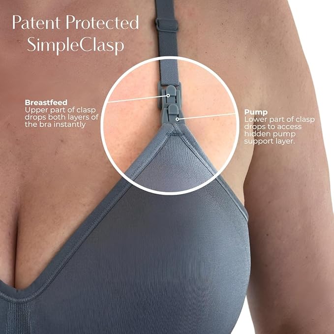 Supermom Hands Free Pumping and Nursing Bra - Image 4