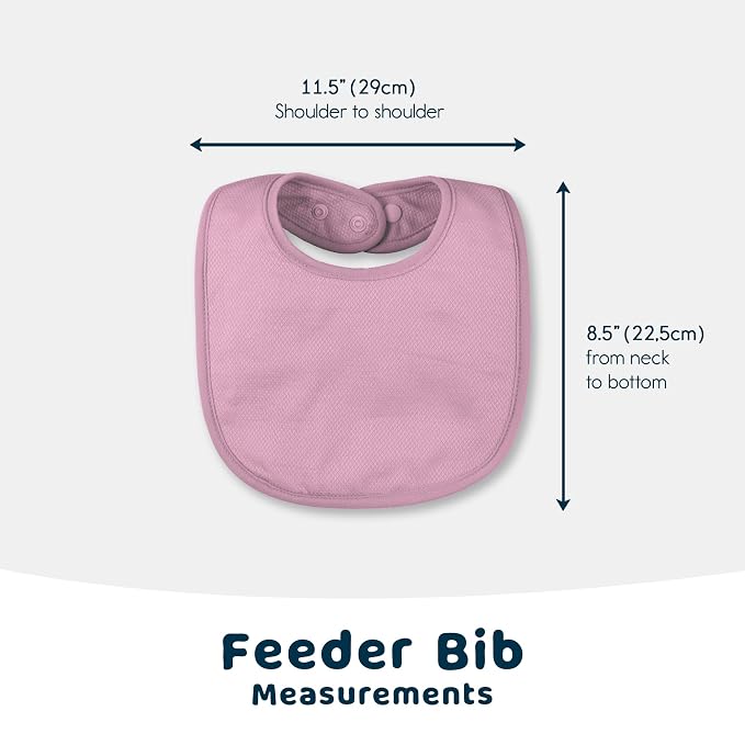 Tiny Twinkle 8 Pack Baby Bibs for Drooling and Teething – Waterproof & - Image 4