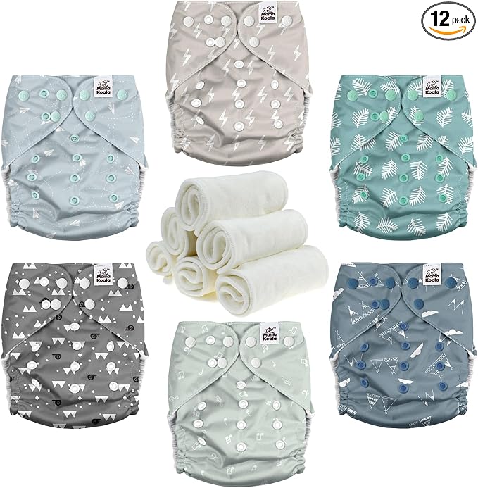 Mama Koala 3.0 Pocket Diapers for Babies by MamaKoala
