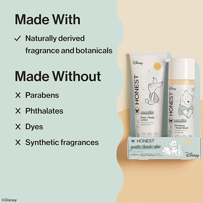 The Honest Company 2-in-1 Cleansing Shampoo + Body Wash and Face + Body Lotion - Image 4