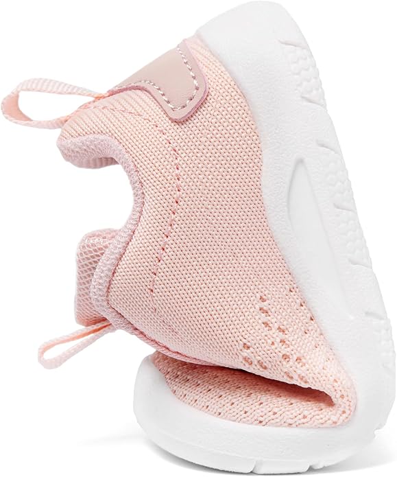 MORENDL Toddler Slip On Sneakers Baby Walking Shoes Non-Slip Breathable Unisex - Image 5