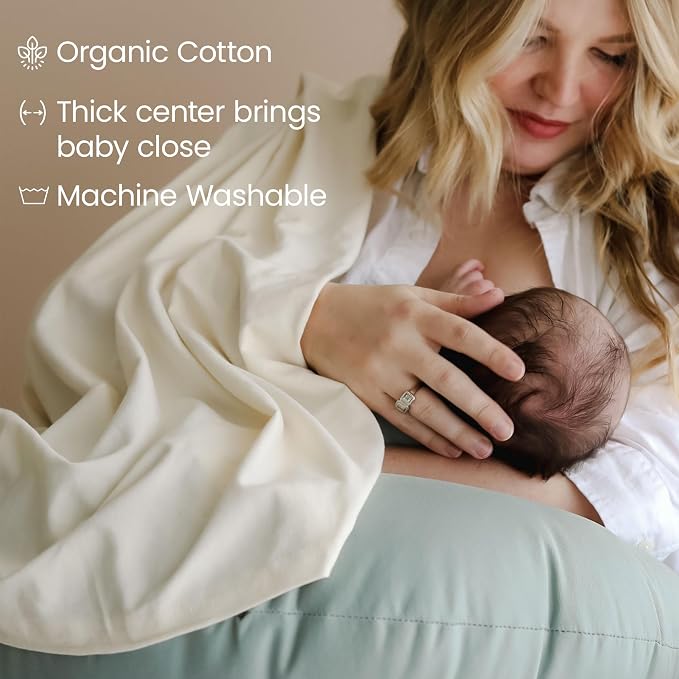 snuggle me Organic Nursing Pillow | Bottle & Breastfeeding Pillow - Image 3