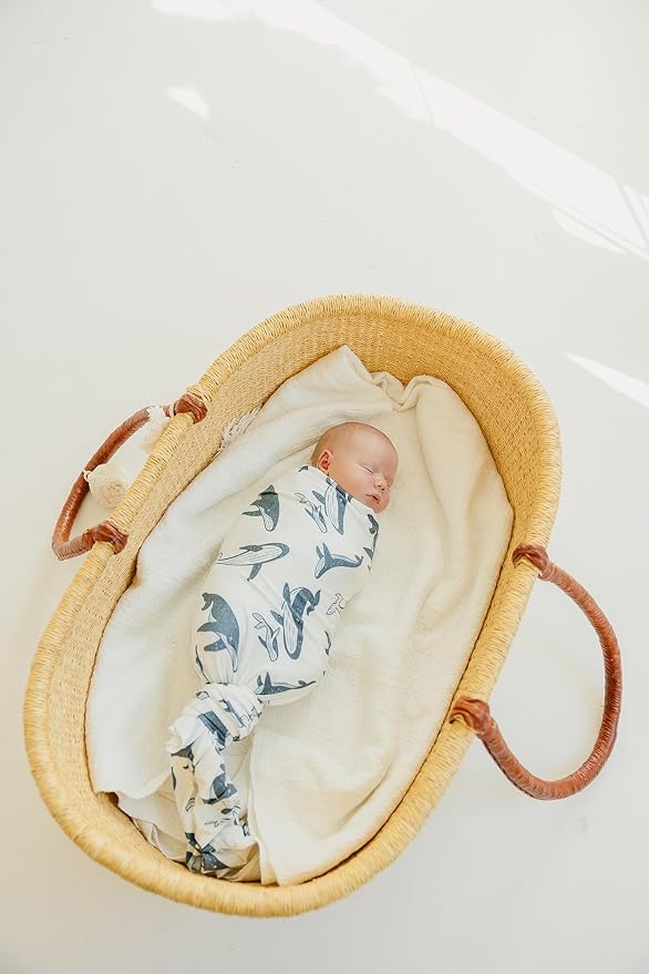 Copper Pearl Baby Swaddle Blanket - Image 3