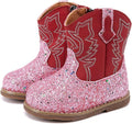 BMCiTYBM Baby Cowboy Cowgirl Boots Infant Western Shoes Boys Girls Round Toe by BMCiTYBM