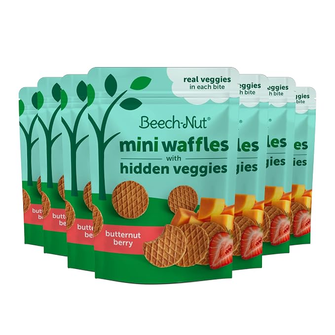 Beech-Nut Toddler Snacks, Mini Waffles by Beech-Nut
