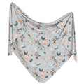 Copper Pearl Large Premium Knit Baby Swaddle Receiving Blanket 'Nightmare by CopperPearl