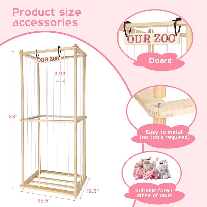 Extra Large Stuffed Animal Storage - Image 3