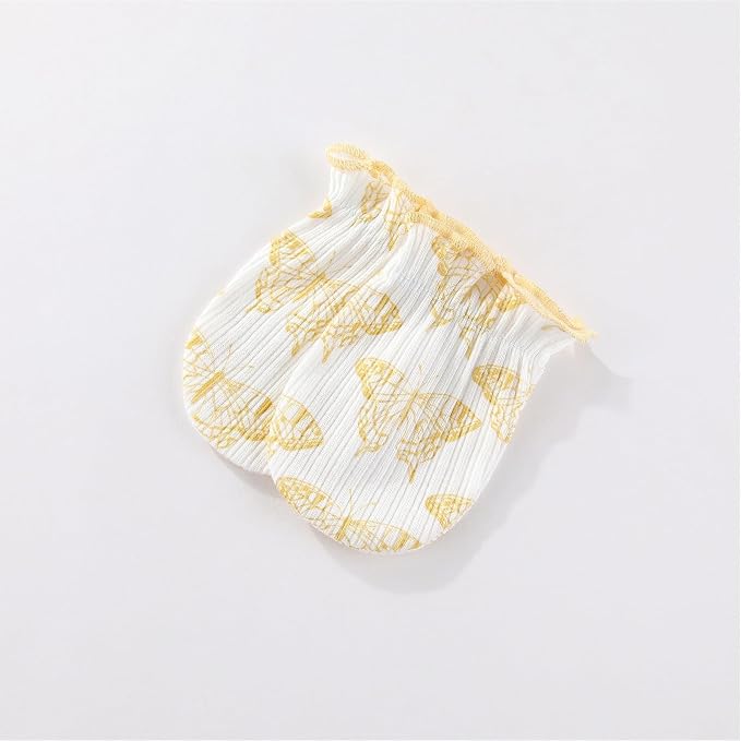 5 Pairs Baby Not Scratch Mittens 0-6 Months New Born Boy Girl Gloves Cute - Image 2