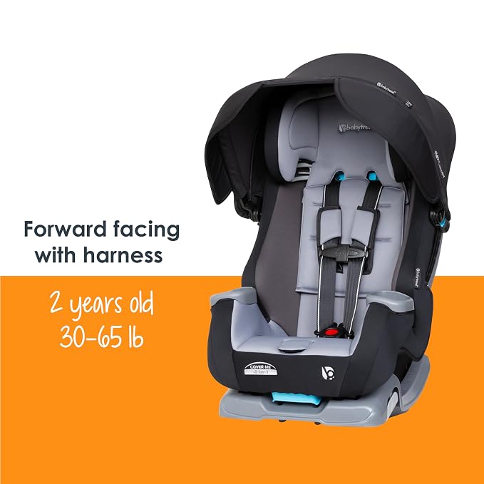 Baby Trend Cover Me™ 4-in-1 Convertible Car Seat, Dark Moon - Image 16