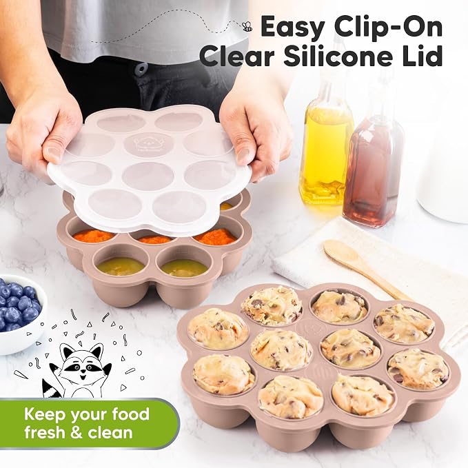 KeaBabies Silicone Food Freezer Trays - Image 4
