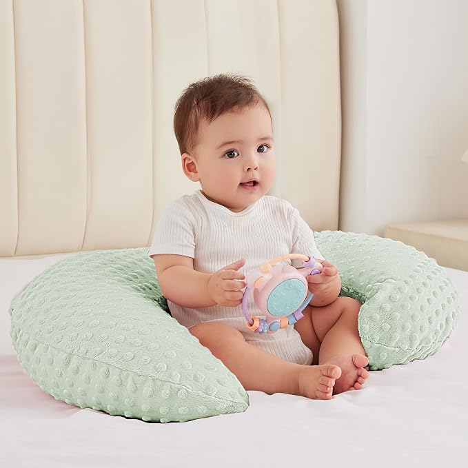 Nursing Pillow for Bottle and Breastfeeding, Ergonomic Comfort Nursing by Unknown