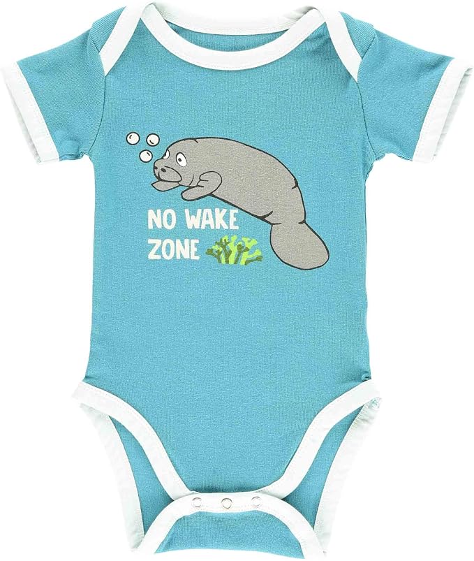 Lazy One Cute Unisex Baby Bodysuit, Cute Animal Designs, 6-18 Months by LazyOne