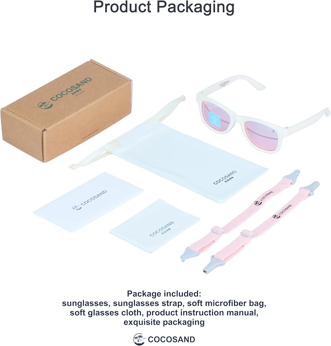 COCOSAND Flexible Baby Sunglasses - Image 2