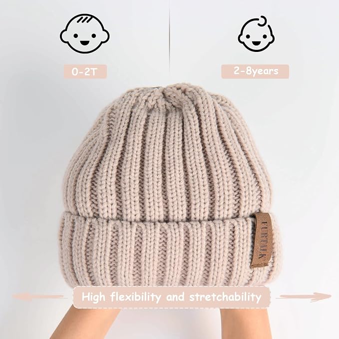 FURTALK Kids Winter Hat Toddler Knitted Beanie - Image 4