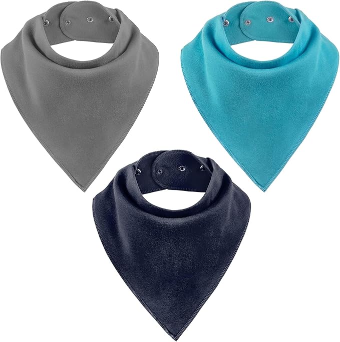 Adult Drool Bib for Special Needs, Large Elderly Bandana, Teen Bib for Women Men by Baby+Noah