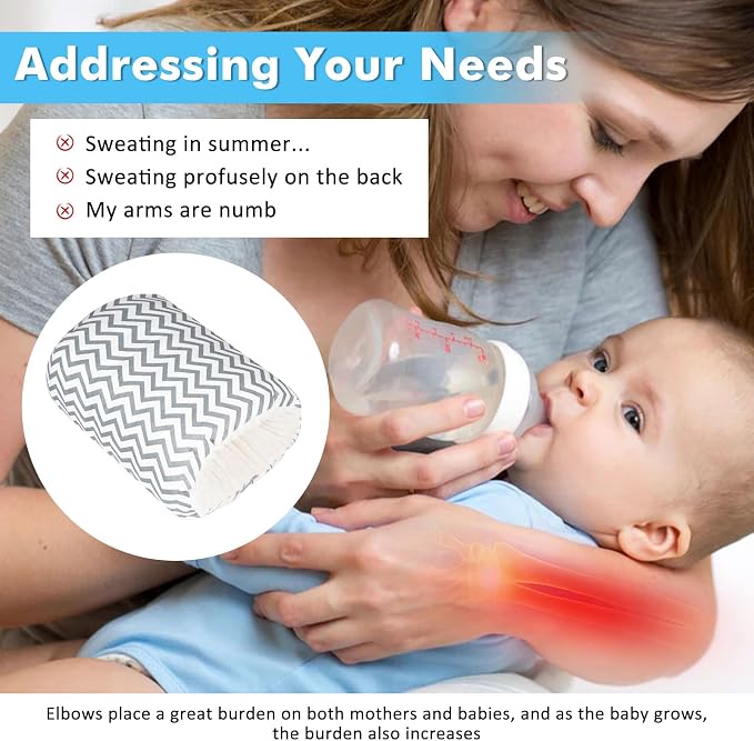 Nursing Arm Pillows for Breastfeeding, Baby Feeding Arm Pillow Portable and - Image 6