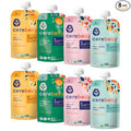 Cerebelly Organic Baby Food Pouches Variety Pack, Veggie & Fruit Purees by Cerebelly