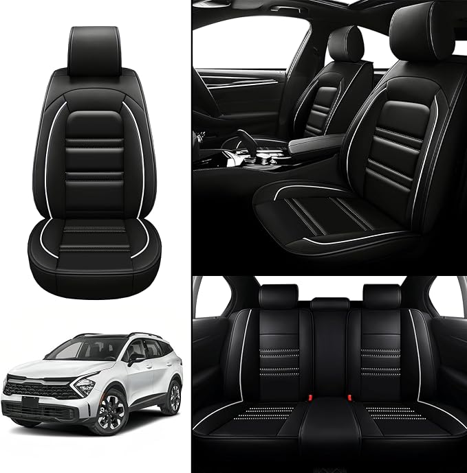 Seat Covers for kia sportage 2005-2025 | 5-Seats Leather Seat Covers - Image 2