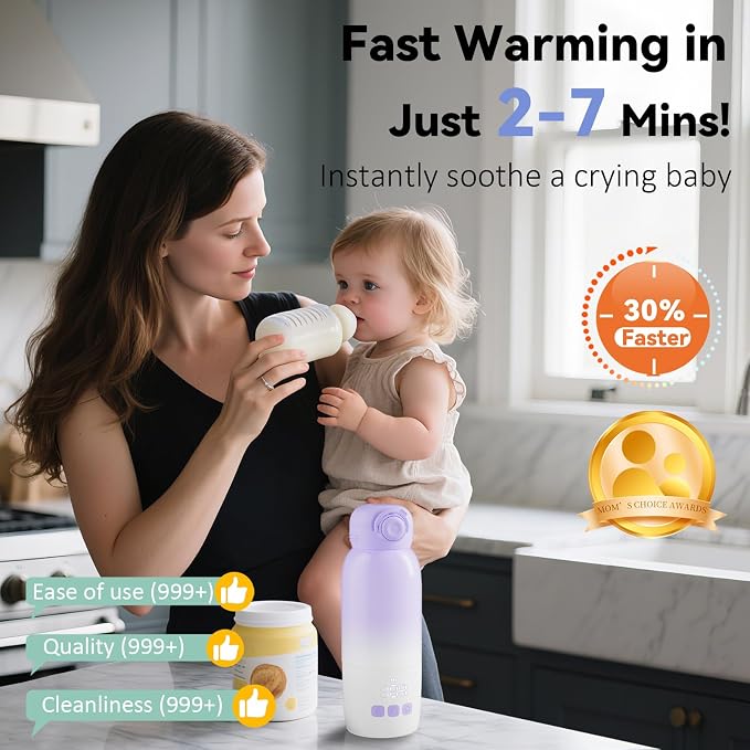 Portable Bottle Warmer for Travel: Large 12oz Capacity - Image 4