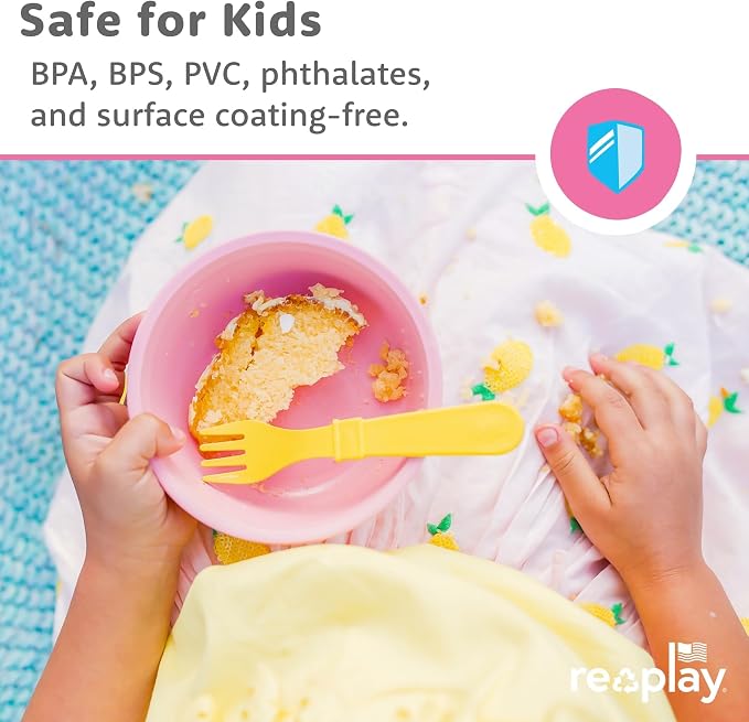 Re-Play 12 oz. Toddler Bowls Set of 4 - Image 4