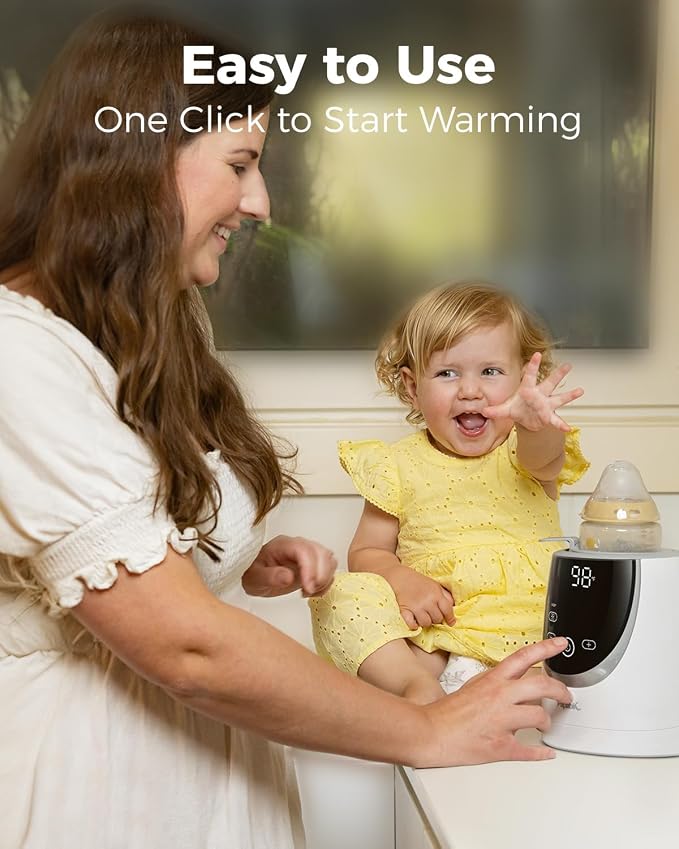 Papablic NutriWarm™ Swirlable Bottle Warmer – Advanced Nutrient-Preserving - Image 9