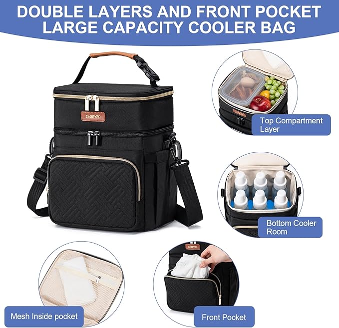 Insulated Breastmilk Cooler Bag - Image 2