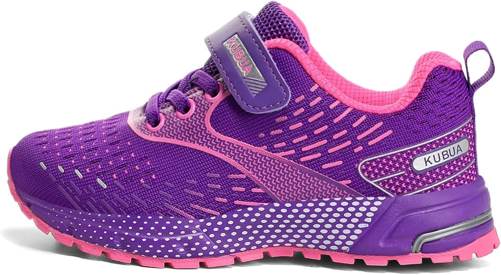 KUBUA Kids Sneakers for Boys Girls Running Tennis Shoes Lightweight Breathable - Image 2