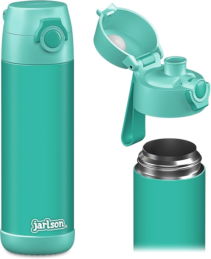 Jarlson® Mali Children's Water Bottle, Thermal Stainless Steel Water Bottle by JARLSON