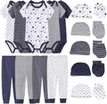 Kiddiezoom Unisex Baby Layette Essentials Giftset Clothing Set 19-Piece by Kiddiezoom