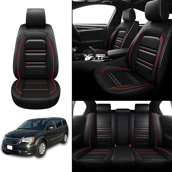 Seat Covers for Chrysler Car Town and Country 2000-2016 | 5-Seats Leather Seat - Image 2