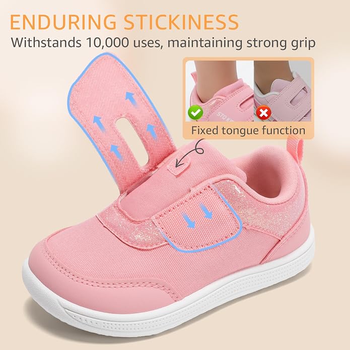 Toddler Wide Toe Box Barefoot Shoes Boys Girls Zero Drop, Baby First Walking - Image 6