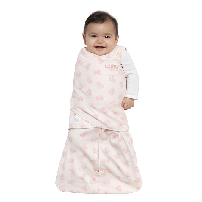 HALO 100% Cotton Sleepsack Swaddle, 3-Way Adjustable Wearable Blanket, TOG 1.5 - Image 3