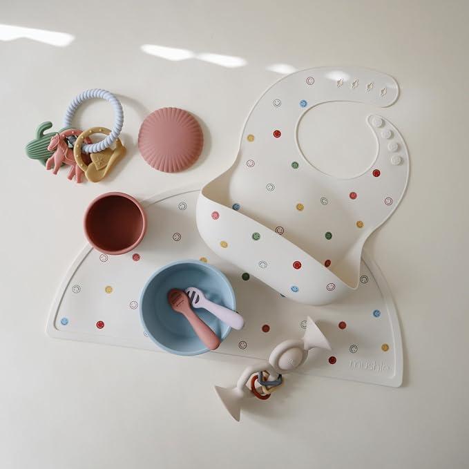 mushie Silicone Placemat for Kids | BPA-Free Non-Slip Design - Image 3