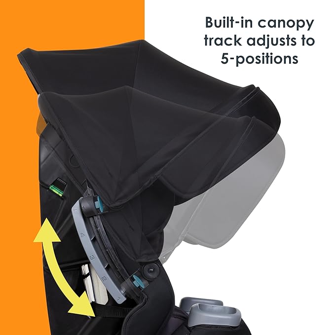 Baby Trend Cover Me™ 4-in-1 Convertible Car Seat, Dark Moon - Image 4