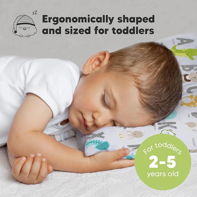 Toddler Pillow with Pillowcase - Image 2