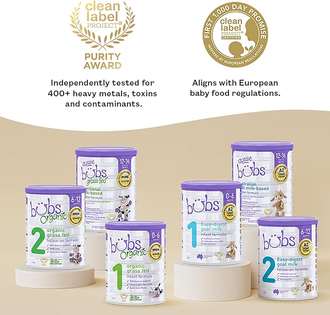 Bubs Goat Milk Infant Formula Stage 2, Infants 6-12 months, Made - Image 9