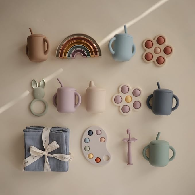 mushie 100% Silicone Baby Sippy Cup | 6 Months+ - Image 6