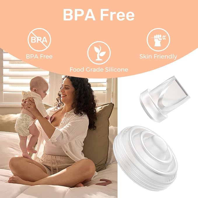 10PCS M5 Breast Pump Parts, Original Mom Cozy M5 Breastfeeding Essential - Image 3