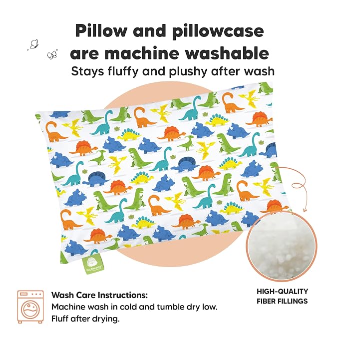 Toddler Pillow with Pillowcase - Image 4