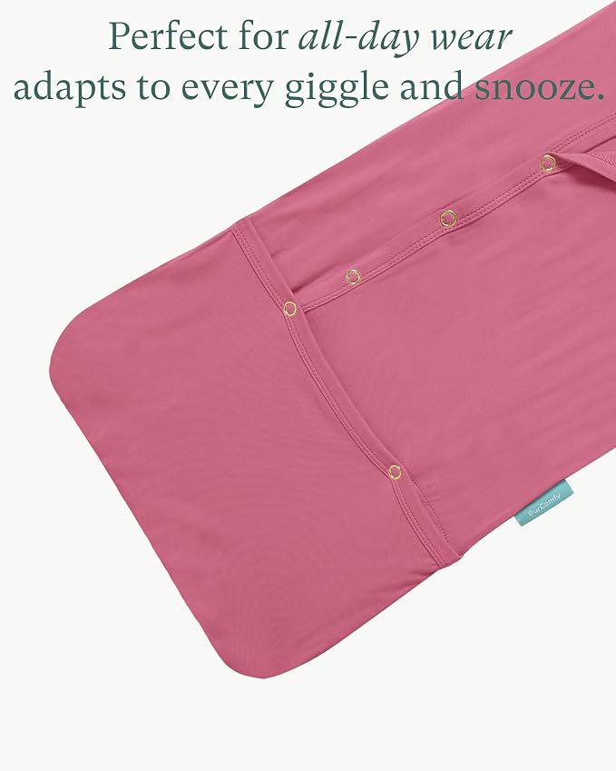 PurComfy Supersoft Baby Sleeper Gowns, Premium Bamboo Viscose Infant Nightgown - Image 5