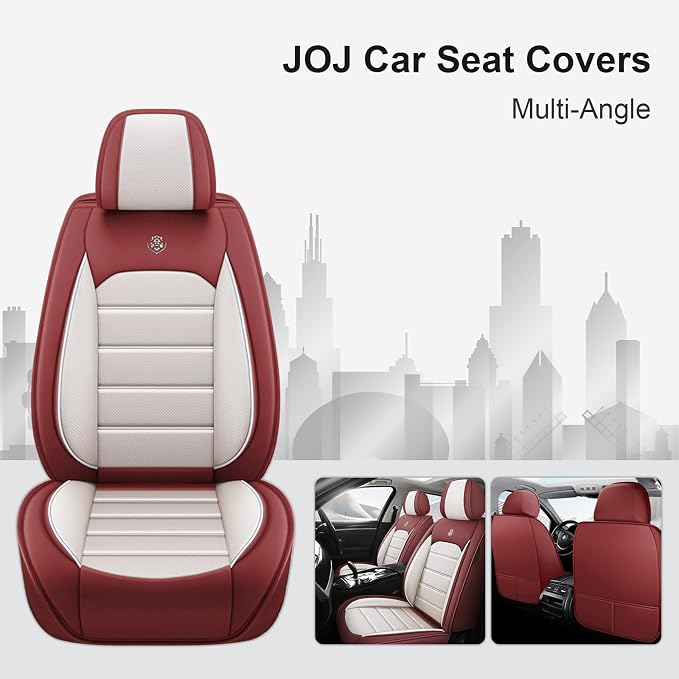 JOJ Car Seat Cover Fit for Toyota Highlander 2001-2025, 7 Seat Car Seat Cover - Image 5